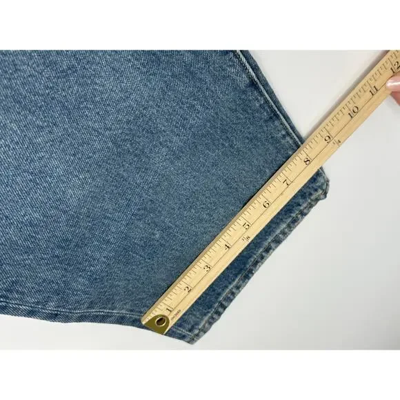 NEW J.Crew Jeans Women 34 Blue Medium Wash Boyfriend Slouchy Distressed - Picture 8 of 11